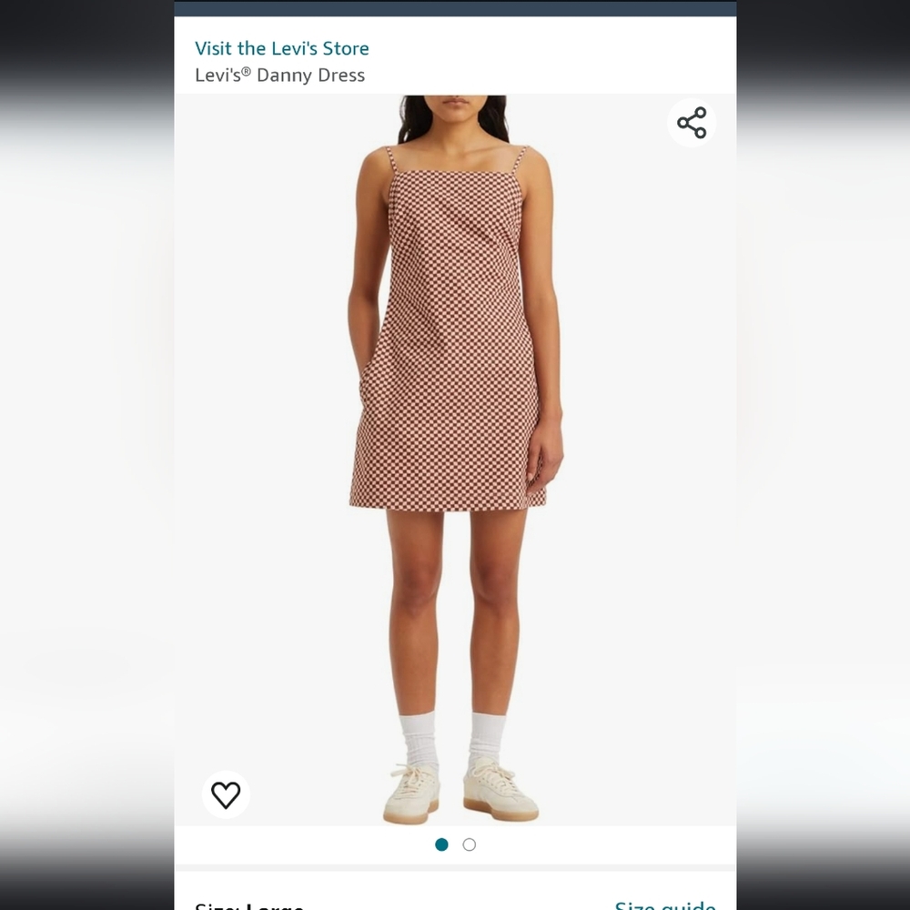 Levi's Danny dress skim fit